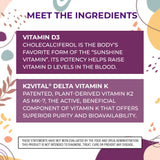 Vitamin D + K2 60CT