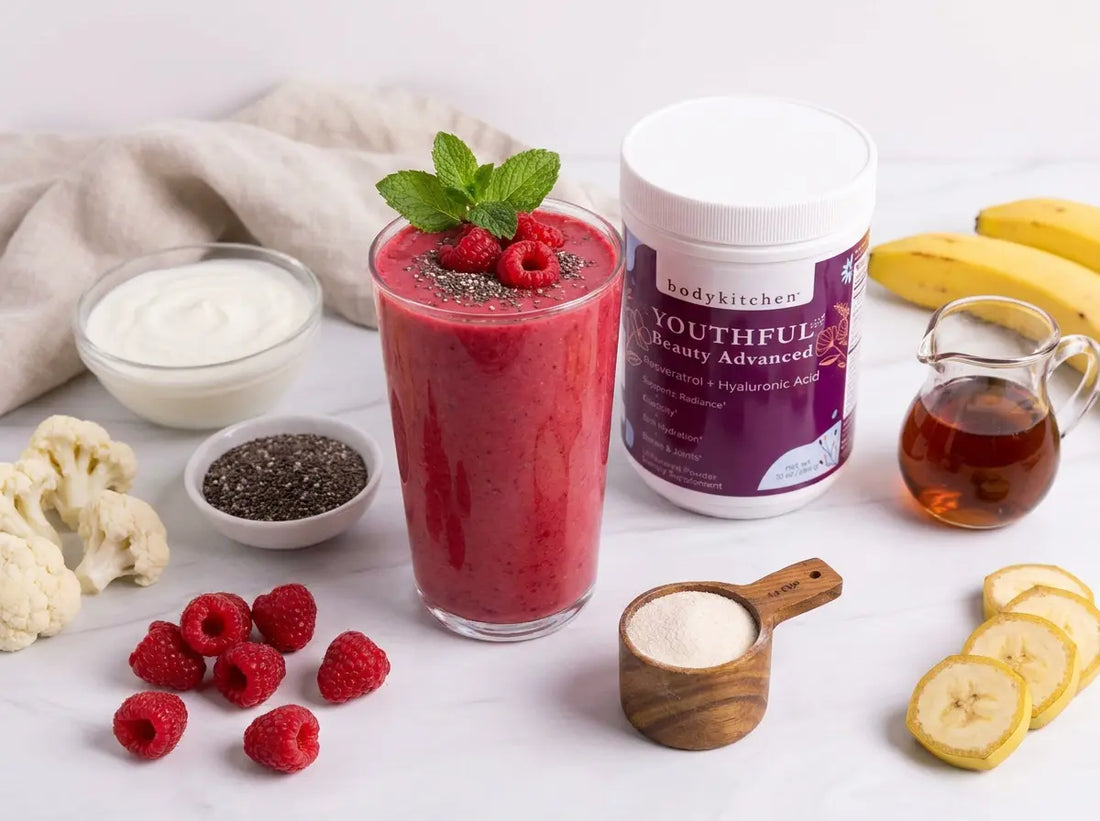 Raspberry Collagen Smoothie