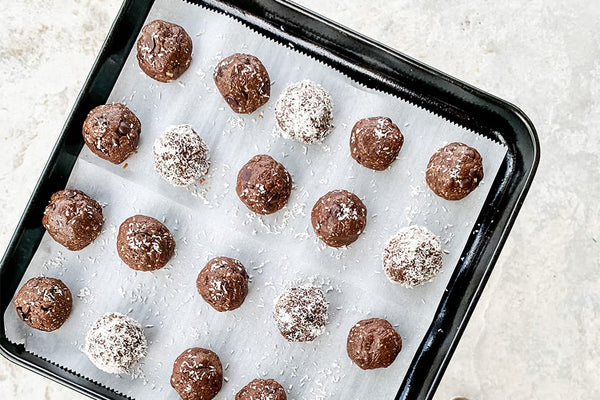 Chocolate Chip Cookie Protein Balls