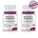 Mega NAC + Quercetin - 2 Bottles