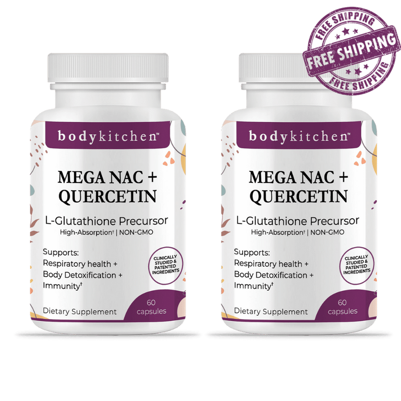 Mega NAC + Quercetin - 2 Bottles