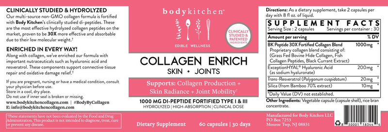 Collagen Enrich Label