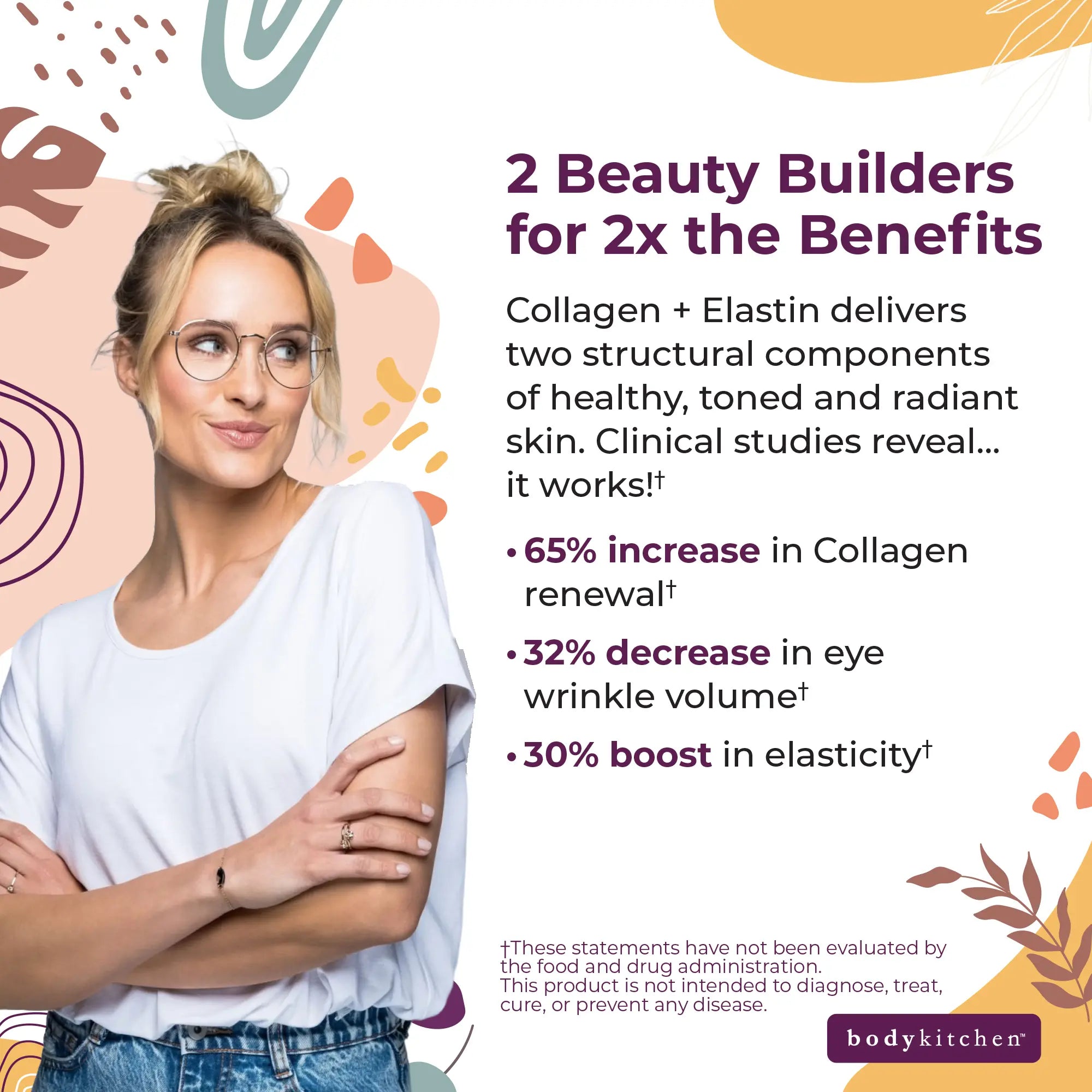 Collagen + Elastin Peptides Powder