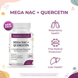 NAC + Quercetin 3-Pack - with 600 mg of high-quality NAC