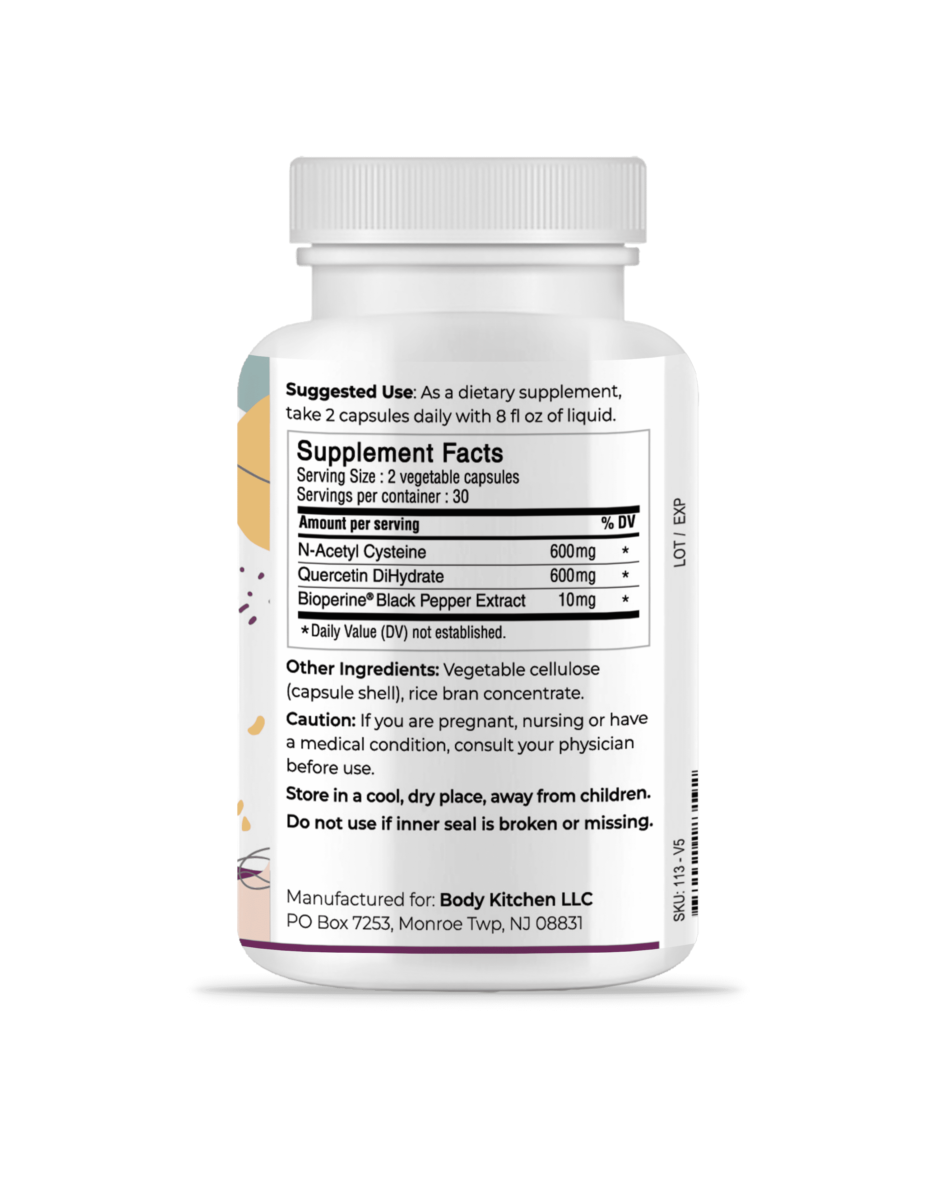 Mega NAC + Quercetin - 3 Bottles