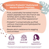 pro elastin peptides 1000mg of marine elastin