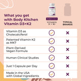 Vitamin D + K2 60CT