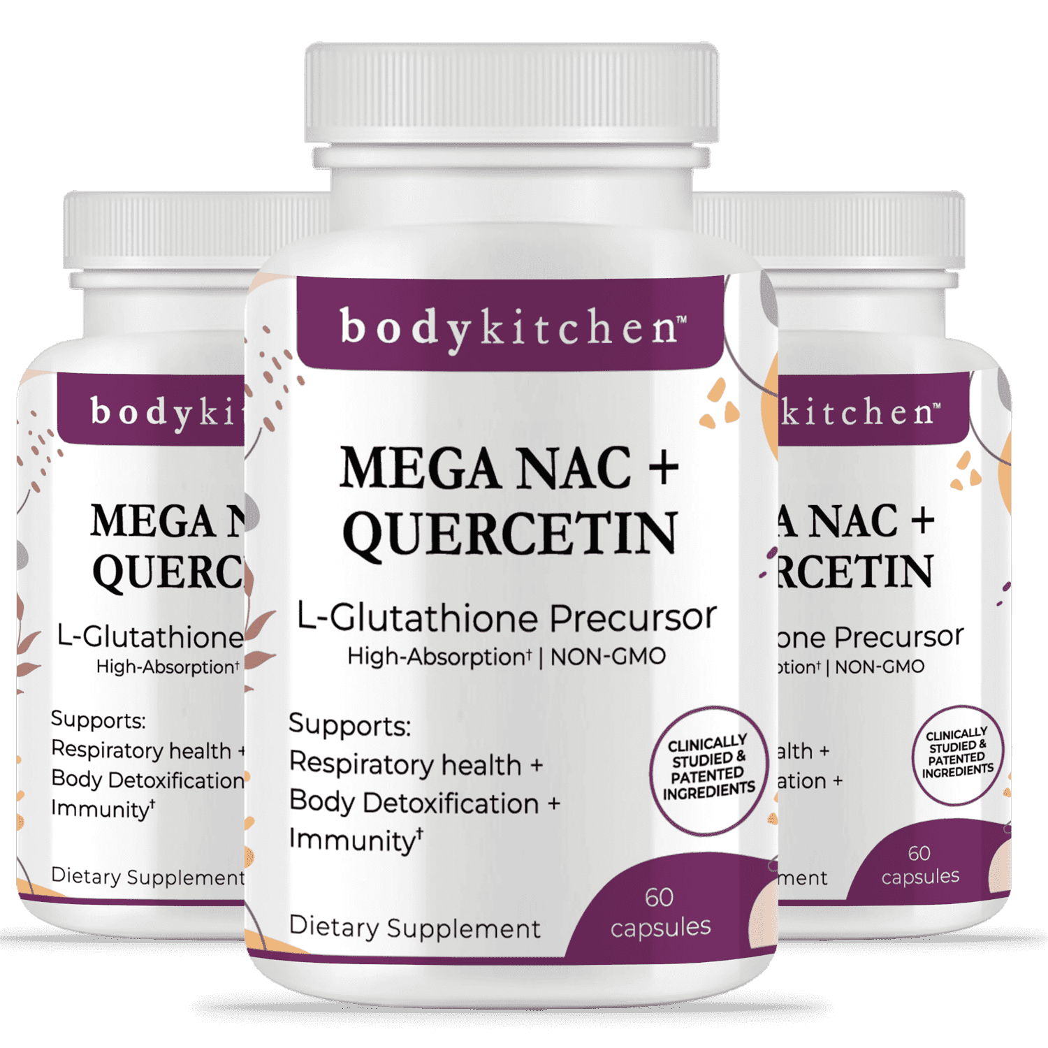 Mega NAC + Quercetin - 3 Bottles