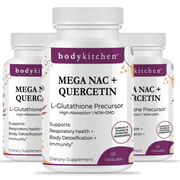 NAC + Quercetin 3-Pack - with 600 mg of high-quality NAC