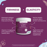Collagen + Elastin Powder benefits firmness and elasticity