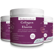 Collagen + Elastin Peptides Powder - Three Bottles