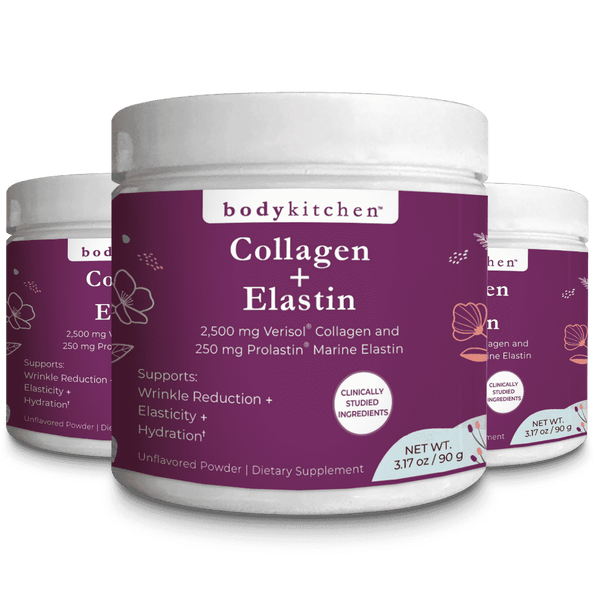 Collagen + Elastin Powder - Three Bottles